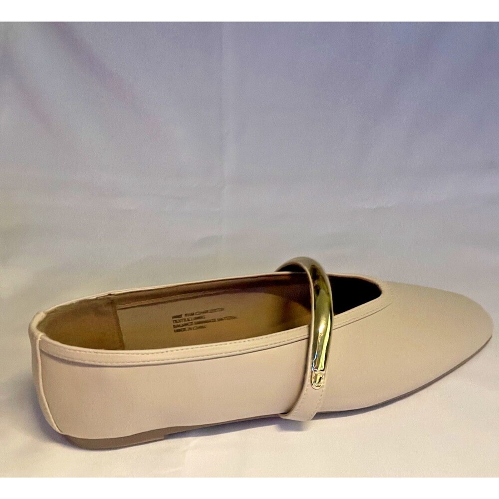 REPORT CHARLESTON Flat Shoes Women's SZ 9.5 M Beige